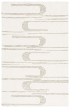 Safavieh Ebony Hand-tufted Area Rug - Elegant Indian Craftsmanship Blending Comfort And Timeless Style Ivory ,Green 80% Wool 20% Cotton Ebn951y-6