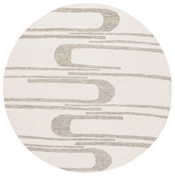 Safavieh Ebony Handcrafted Runner Area Rug - Luxurious Wool And Cotton Blend For Elegant Home Décor Ivory ,Green 80% Wool 20% Cotton Ebn951y-6r