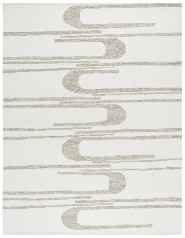 Safavieh Ebony Handcrafted Runner Area Rug - Luxurious Wool And Cotton Blend For Elegant Home Décor Ivory ,Green 80% Wool 20% Cotton Ebn951y-8