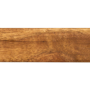 Rowena Interiors Waterfall Edge Solid Mango Wood Coffee Table Sculptural Grain Living Room Accent Natural EC1718