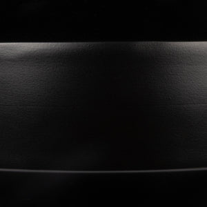 Rowena Interiors Stacked Disc Metal Side Table Sculptural Geometric Form for Modern Living Spaces Black EC1926