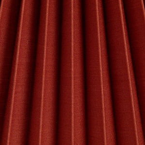 Rowena Interiors 18 Inch Windowpane Stoneware Ceramic Table Lamp with Pleated Linen Shade for Warm Ambiance Red EC1933