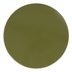 Rowena Interiors Round Sculptural Stacked Sphere Side Table Glossy Metal Accent for Modern Living Spaces EC2201