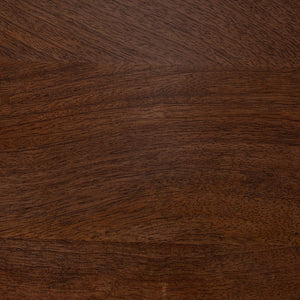 Rowena Interiors Mango Wood Solid Sculpted Saddle Seat Backless Stool for Kitchen Islands EC2347