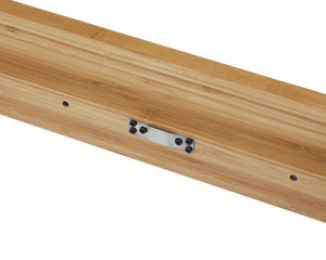 Greenington Ria Queen Bamboo Platform Bed Eco Friendly Slatted Frame with Panel Headboard Caramelized ECO015CA