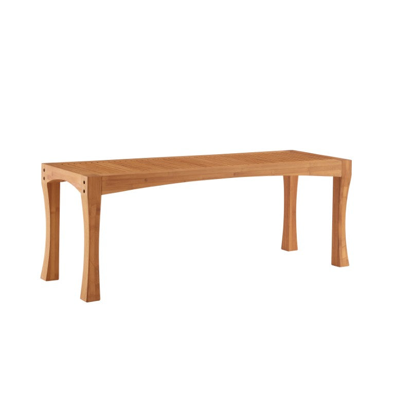 Greenington Newport Solid Moso Bamboo Outdoor Bench Eco Friendly Patio Garden Seating ECO031
