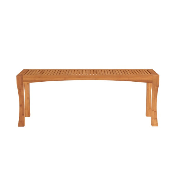 Greenington Newport Solid Moso Bamboo Outdoor Bench Eco Friendly Patio Garden Seating ECO031
