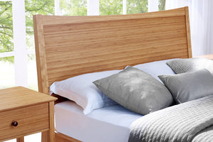 Greenington Willow Solid Bamboo Nightstand with Smooth Glide Drawer for Eco Friendly Bedrooms ECO03CA