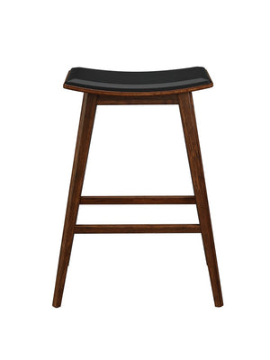 Greenington Terra Solid Moso Bamboo Counter Stools Eco Friendly Seating for Kitchen or Bar Set of 2 Exotic ECO08E