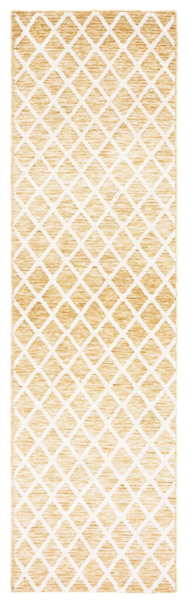 Safavieh Easy Care Contemporary Power Loomed Rug In Elegant Golden Ivory – Durable, Washable & Stylish Décor Gold ,Ivory Polyester Ecr113d-210