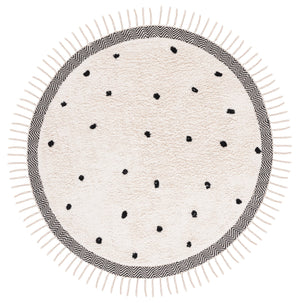 Safavieh Easy Hand Woven Cotton Area Rug – Elegant Ivory And Black Design For Chic Home Decor And Comfort Ivory ,Black Cotton Ecr203z-8r