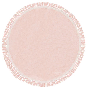 Safavieh Easy Care Exquisite Hand-woven Area Rug For Elegant Home Decor, Soft Cotton, Washable Convenience Pink ,Ivory Cotton Ecr204u-8r