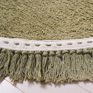 Easy Care 204 Hand Woven Cotton Rug - Soft, Machine Washable, Stylish Addition to Any Home Decor