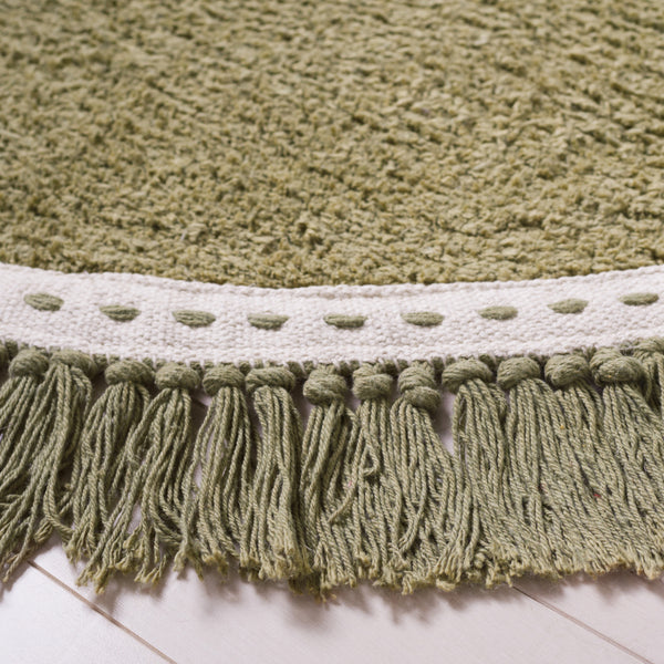 Easy Care 204 Hand Woven Cotton Rug - Soft, Machine Washable, Stylish Addition to Any Home Decor
