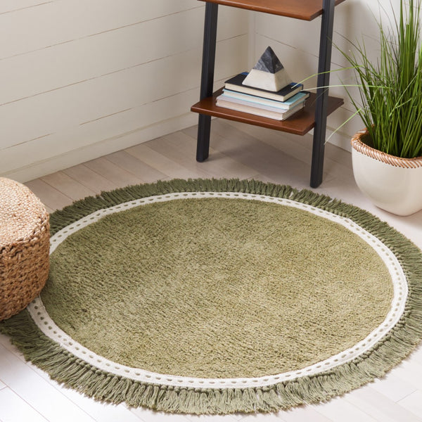Easy Care 204 Hand Woven Cotton Rug - Soft, Machine Washable, Stylish Addition to Any Home Decor
