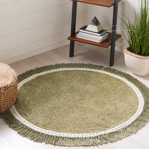 Easy Care 204 Hand Woven Cotton Rug - Soft, Machine Washable, Stylish Addition to Any Home Decor