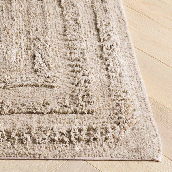 Safavieh Easy Care Modern Area Rug - Eco-friendly, Plush Comfort With Layered Rectangle Design For Any Room Sage Recycled Cotton Ecr208w-8