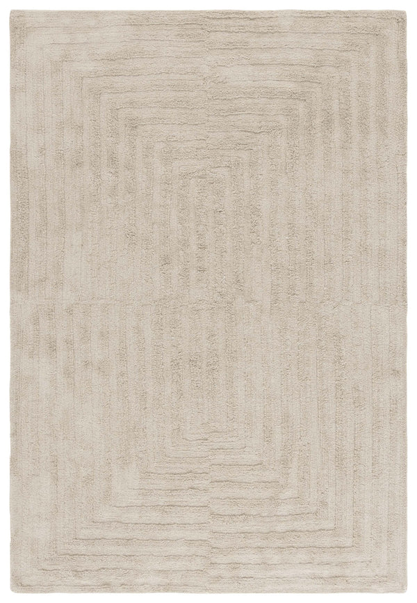 Safavieh Easy Care Modern Area Rug - Eco-friendly, Plush Comfort With Layered Rectangle Design For Any Room Sage Recycled Cotton Ecr208w-8