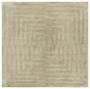 Safavieh Easy Care Modern Area Rug - Eco-friendly, Plush Comfort With Layered Rectangle Design For Any Room Sage Recycled Cotton Ecr208w-8