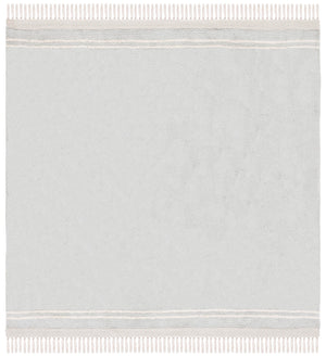 Safavieh Easy Handwoven Cotton Rug - Elegant Light Blue And Ivory Design With Tassel For Any Home Decor Light Blue ,Ivory Cotton Ecr211j-8r