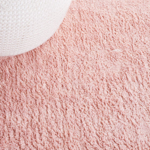 Safavieh Easy Handwoven Cotton Rug - Elegant Light Blue And Ivory Design With Tassel For Any Home Decor Pink ,Ivory Cotton Ecr211u-4r