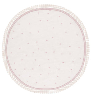 Safavieh Easy Care Hand-woven Cotton Rug - Elegant Ivory And Pink Design For Warmth And Style In Your Home Ivory ,Pink Cotton Ecr212u-2