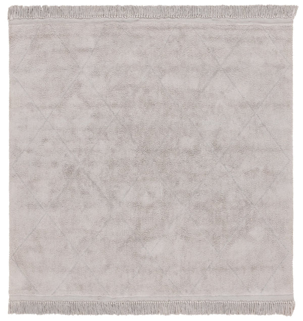 Safavieh Easy Care Hand-woven Cotton Area Rug With Diamond Pattern And Fringe Detail For Timeless Decor Grey Recyclyed Cotton Pile Ecr213f-6