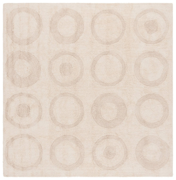 Safavieh Easy Hand Woven Modern Area Rug - Sustainable Luxury With Unique Patterns For Any Home Decor Ivory Recyclyed Cotton Pile Ecr214a-6r