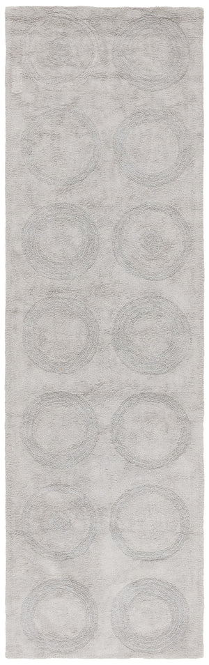 Safavieh Easy Hand Woven Modern Area Rug - Sustainable Luxury With Unique Patterns For Any Home Decor Grey Recyclyed Cotton Pile Ecr214f-5