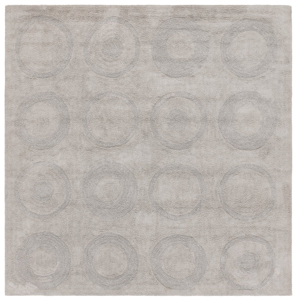Safavieh Easy Hand Woven Modern Area Rug - Sustainable Luxury With Unique Patterns For Any Home Decor Grey Recyclyed Cotton Pile Ecr214f-5