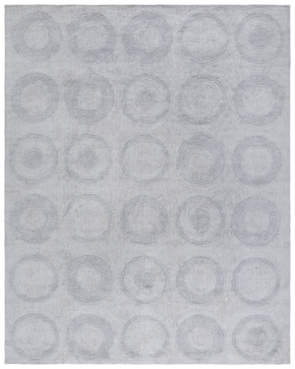 Safavieh Easy Hand Woven Modern Area Rug - Sustainable Luxury With Unique Patterns For Any Home Decor Grey Recyclyed Cotton Pile Ecr214f-5