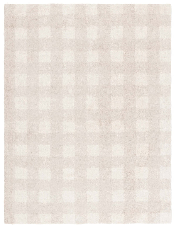 Safavieh Easy Handwoven Area Rug - Sustainable Modern Elegance With Unique Geometric Design For Your Home Ivory ,Beige Recyclyed Cotton Pile Ecr216a-8