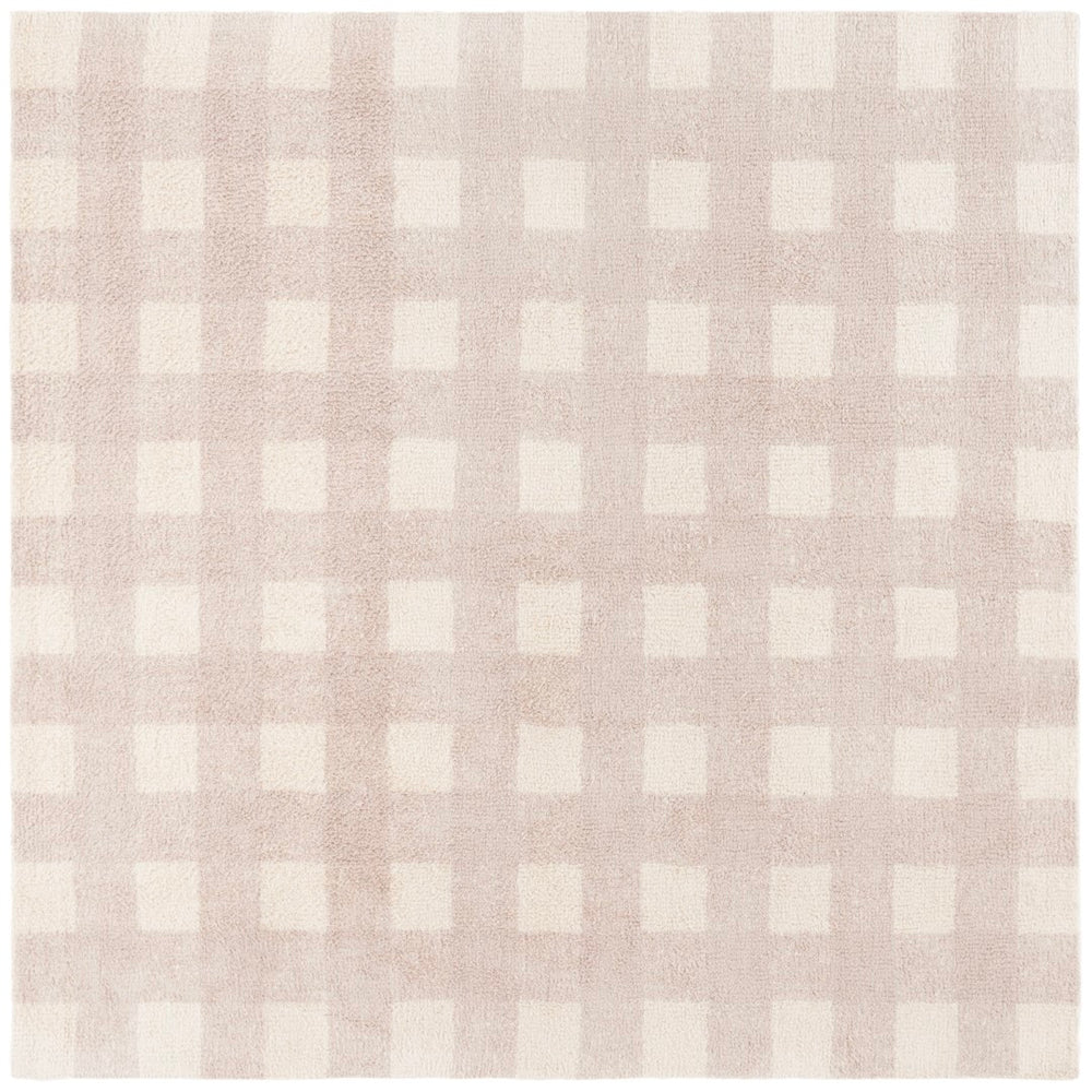 Safavieh Easy Care 216a Ivory Beige Ivory ,Beige Recyclyed Cotton Pile Ecr216a-6