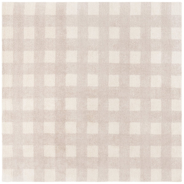 Safavieh Easy Handwoven Area Rug - Sustainable Modern Elegance With Unique Geometric Design For Your Home Ivory ,Beige Recyclyed Cotton Pile Ecr216a-8