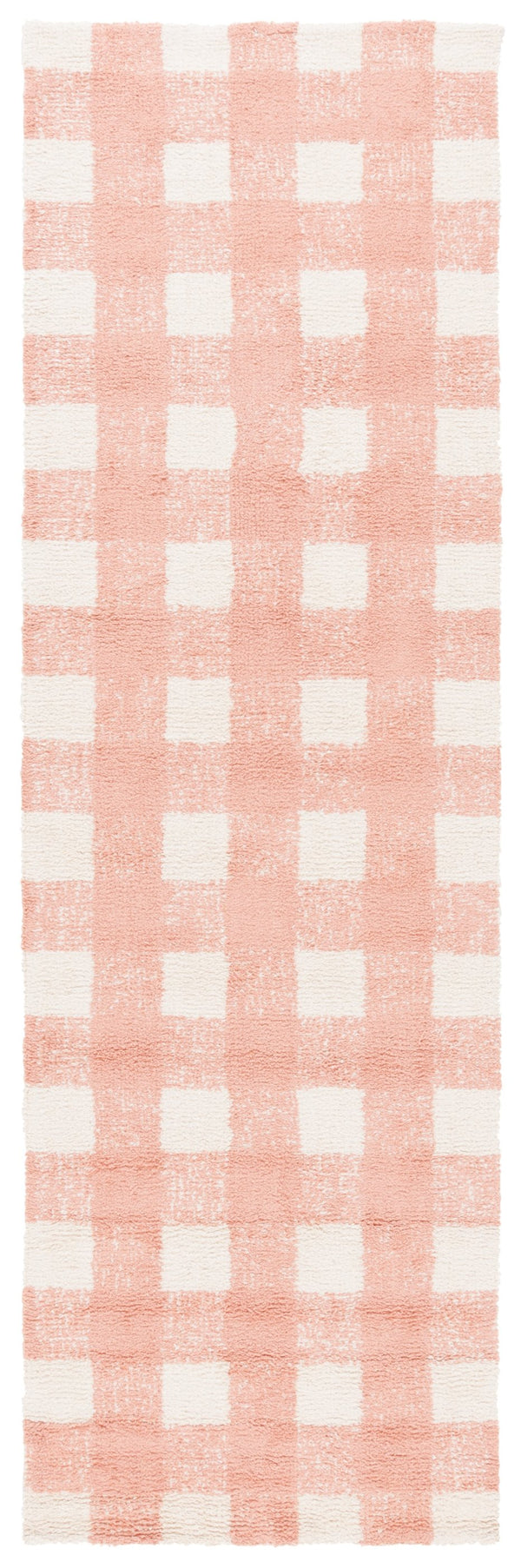 Safavieh Easy Handwoven Area Rug - Sustainable Modern Elegance With Unique Geometric Design For Your Home Ivory ,Rust Recyclyed Cotton Pile Ecr216p-8
