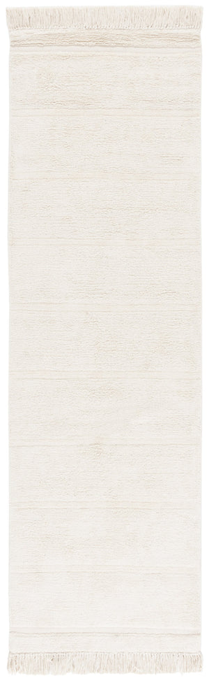 Safavieh Easy Hand Woven Modern Area Rug: Sustainable Comfort & Contemporary Style For Your Home Decor Ivory Recyclyed Cotton Pile Ecr217a-8