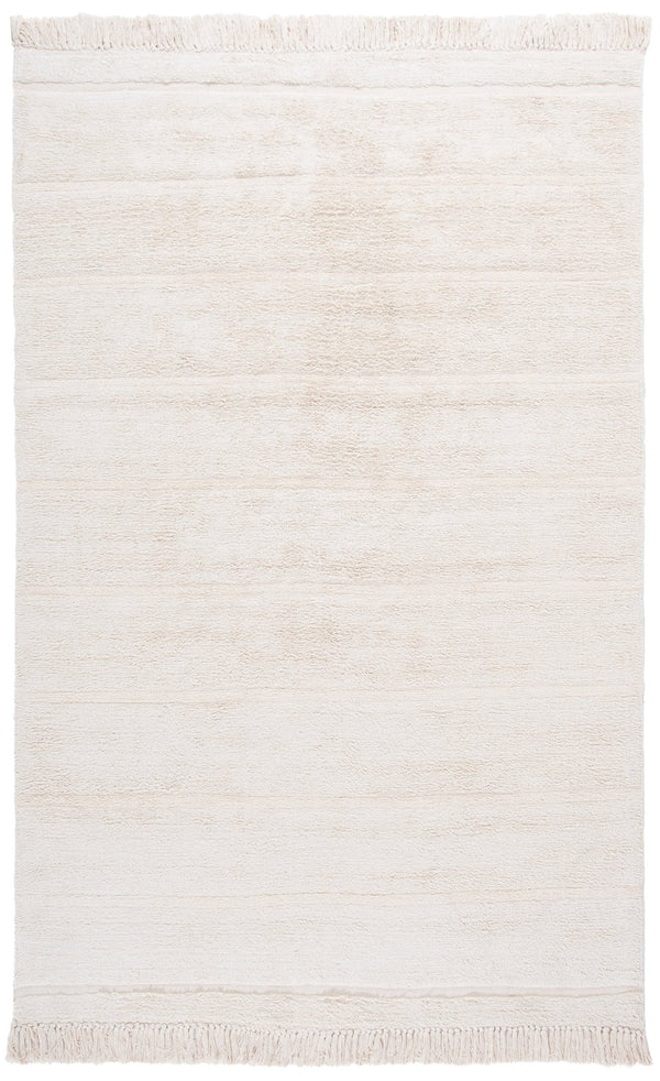 Safavieh Easy Hand Woven Modern Area Rug: Sustainable Comfort & Contemporary Style For Your Home Decor Ivory Recyclyed Cotton Pile Ecr217a-8