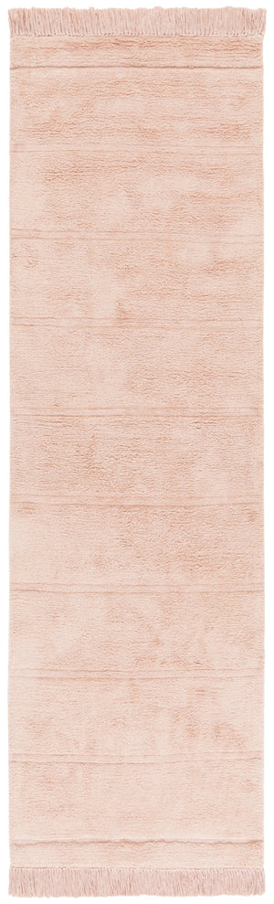 Safavieh Easy Hand Woven Modern Area Rug: Sustainable Comfort & Contemporary Style For Your Home Decor Pink Recyclyed Cotton Pile Ecr217u-6sq