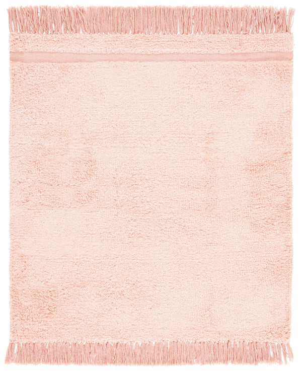 Safavieh Easy Hand Woven Modern Area Rug: Sustainable Comfort & Contemporary Style For Your Home Decor Pink Recyclyed Cotton Pile Ecr217u-6sq