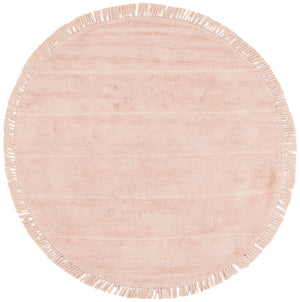 Safavieh Easy Hand Woven Modern Area Rug: Sustainable Comfort & Contemporary Style For Your Home Decor Pink Recyclyed Cotton Pile Ecr217u-6sq
