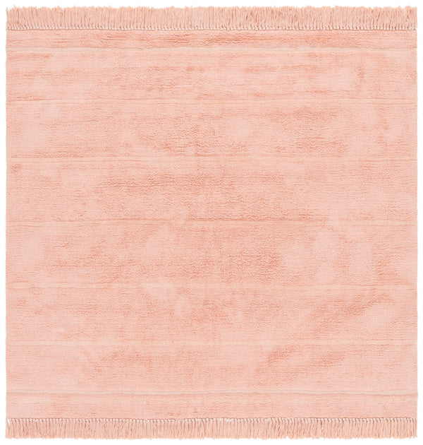 Safavieh Easy Hand Woven Modern Area Rug: Sustainable Comfort & Contemporary Style For Your Home Decor Pink Recyclyed Cotton Pile Ecr217u-6sq