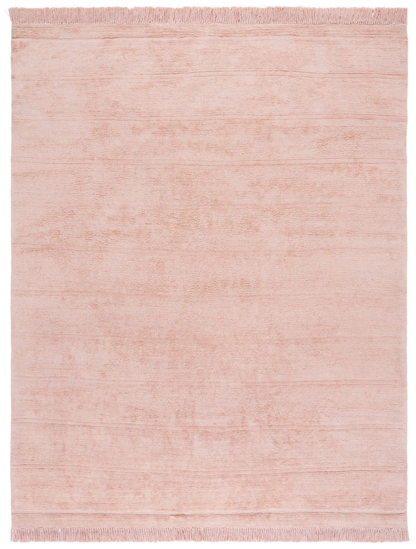 Safavieh Easy Hand Woven Modern Area Rug: Sustainable Comfort & Contemporary Style For Your Home Decor Pink Recyclyed Cotton Pile Ecr217u-6sq