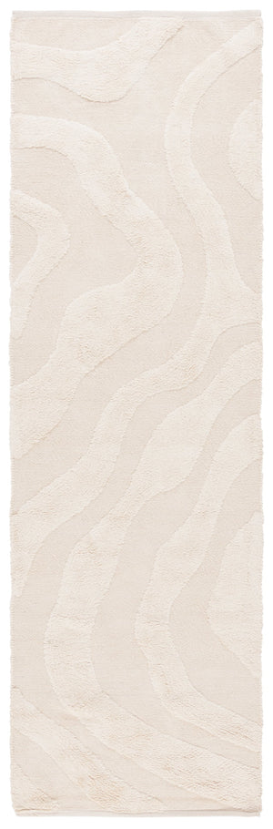 Safavieh Easy Care Hand Woven Area Rug - Luxurious Eco-friendly Design For Modern Home Décor & Comfort Ivory Recyclyed Cotton Pile Ecr218a-6sq