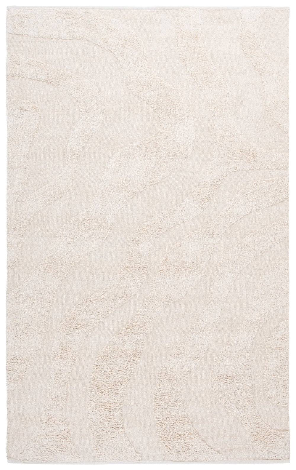 Safavieh Easy Care Hand Woven Area Rug - Luxurious Eco-friendly Design For Modern Home Décor & Comfort Ivory Recyclyed Cotton Pile Ecr218a-6sq