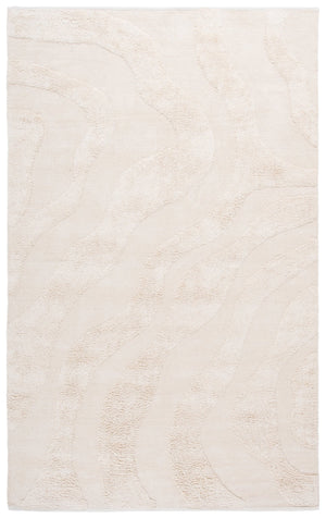 Safavieh Easy Care Hand Woven Area Rug - Luxurious Eco-friendly Design For Modern Home Décor & Comfort Ivory Recyclyed Cotton Pile Ecr218a-6sq