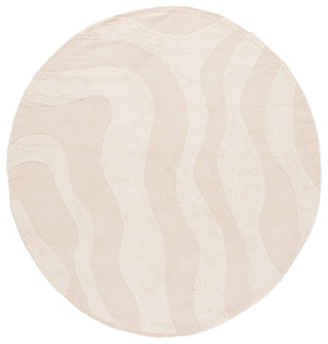 Safavieh Easy Care Hand Woven Area Rug - Luxurious Eco-friendly Design For Modern Home Décor & Comfort Ivory Recyclyed Cotton Pile Ecr218a-6sq