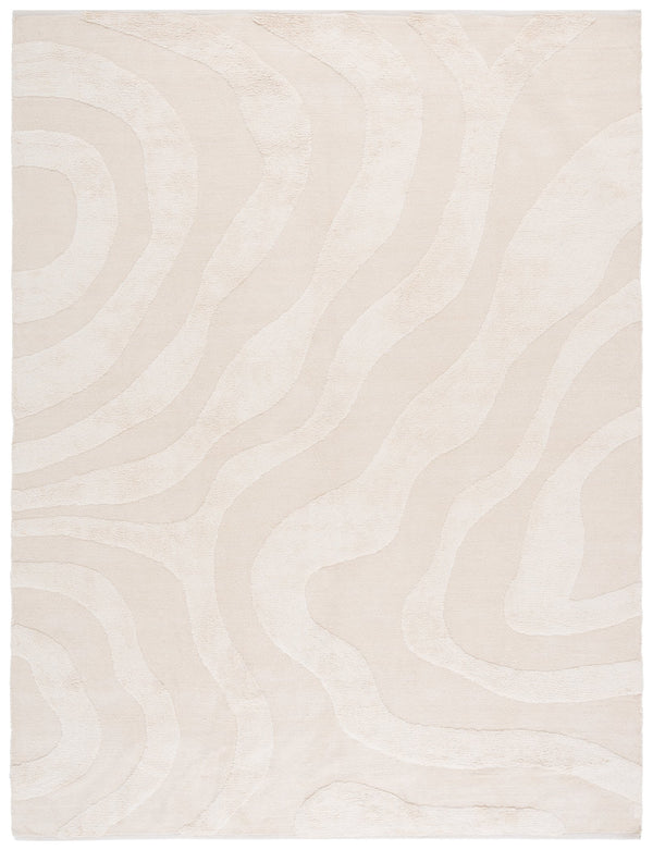 Safavieh Easy Care Hand Woven Area Rug - Luxurious Eco-friendly Design For Modern Home Décor & Comfort Ivory Recyclyed Cotton Pile Ecr218a-6sq