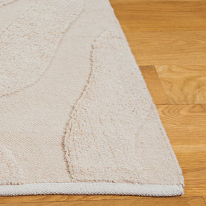 Safavieh Easy Care Hand-woven Contemporary Runner Rug Crafted In India, Eco-friendly Design For Modern Spaces Ivory Recyclyed Cotton Pile Ecr219a-8