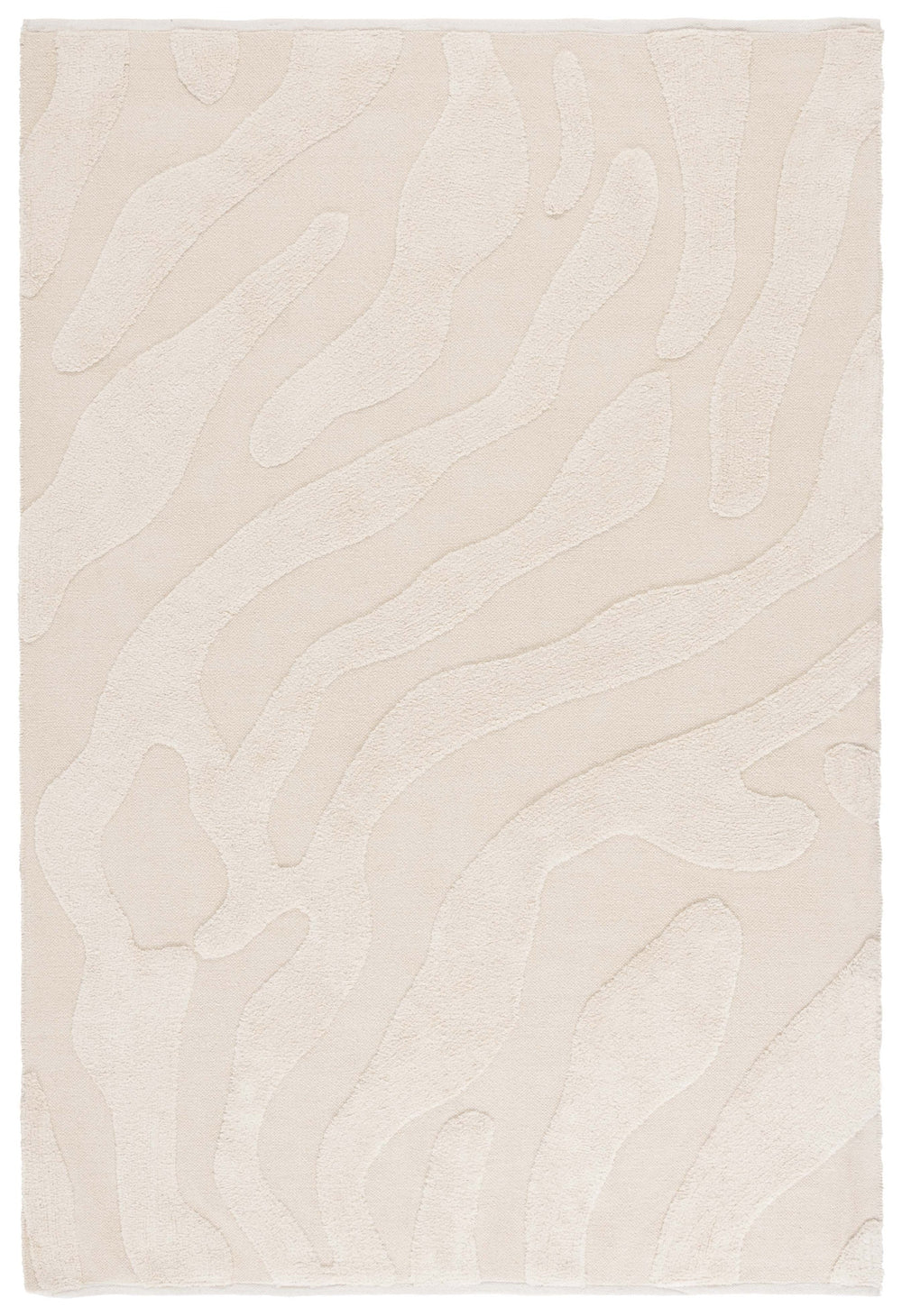 Safavieh Easy Care Hand-woven Contemporary Runner Rug Crafted In India, Eco-friendly Design For Modern Spaces Ivory Recyclyed Cotton Pile Ecr219a-8