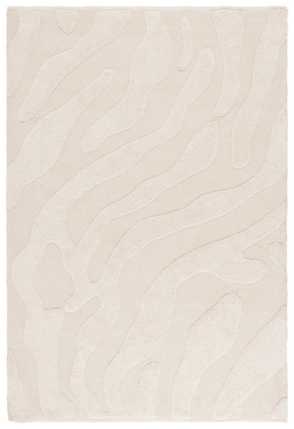 Safavieh Easy Care Hand-woven Contemporary Runner Rug Crafted In India, Eco-friendly Design For Modern Spaces Ivory Recyclyed Cotton Pile Ecr219a-8